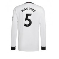 Manchester United Harry Maguire #5 Fotballklær Bortedrakt 2022-23 Langermet